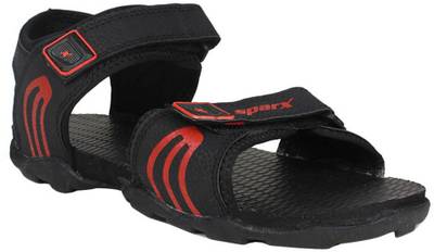 Sparx Men Black Sandals