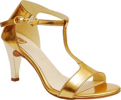 Ilo Women Gold Heels