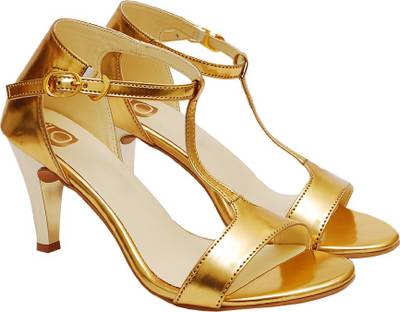 Ilo Women Gold Heels
