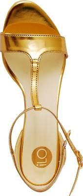 Ilo Women Gold Heels