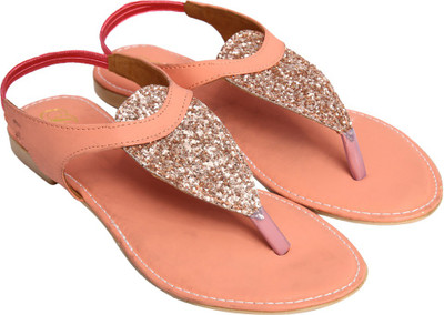 Jade Women Peach Flats