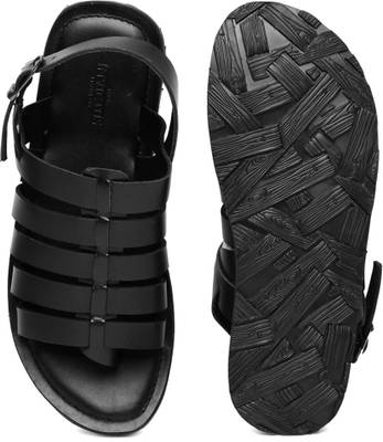 Invictus Men Tan Sports Sandals