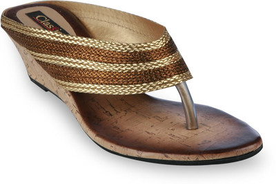 

Bora Bora Women Brown Wedges