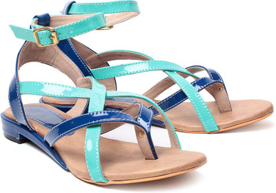 

Nell Women Blue Flats