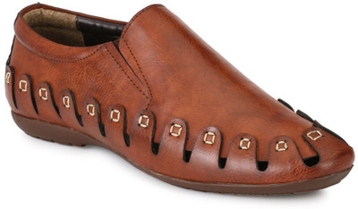 

El Paso Men Brown Sandals