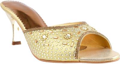 Metro Women 15,Gold Heels