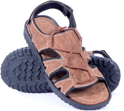 Shoegaro Men Tan Sandals