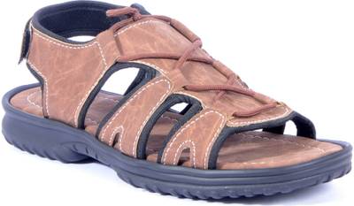 Shoegaro Men Tan Sandals