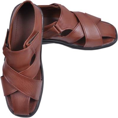 Graceful Men Brown Sandals