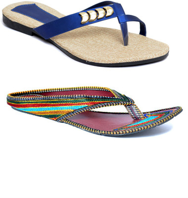 

Indirang Women Multicolor Flats
