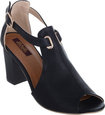 

Shuz Touch Women BLACK Heels