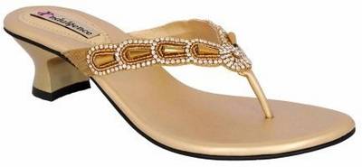 Indulgence Women Gold Heels