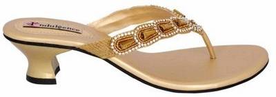 Indulgence Women Gold Heels