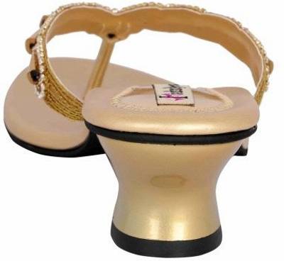 Indulgence Women Gold Heels