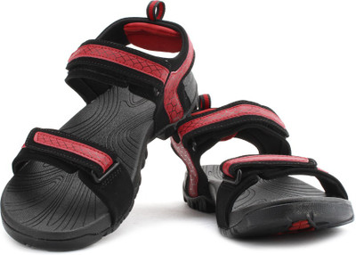 

Fila Men Blk, Rd Sports Sandals