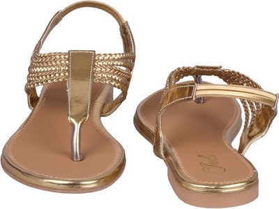

Jade Women Golden Flats