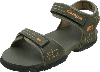 

Campus Men Khaki Sports Sandals