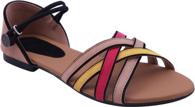 

Adorn Women Beige Flats