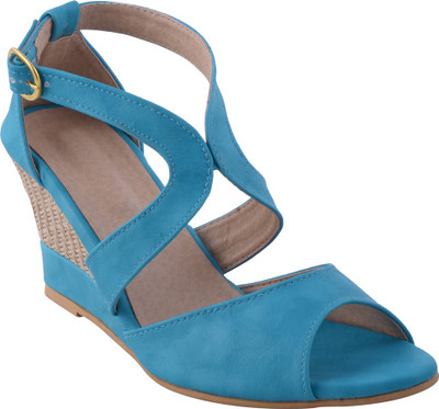 

Adorn Women Turqouise Wedges