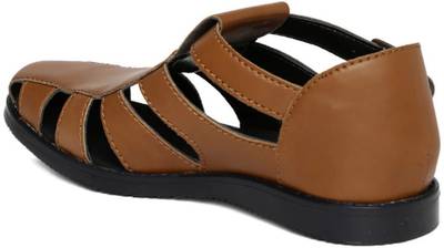 Invictus Men Black Sandals