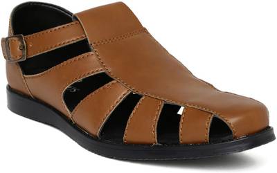 Invictus Men Black Sandals