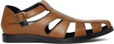 Invictus Men Black Sandals