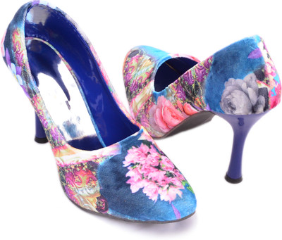 

Myra Women Blue Heels