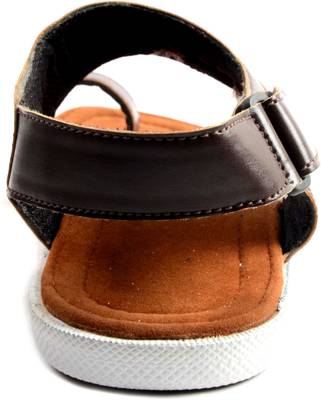 Shoegaro Men Tan Sandals