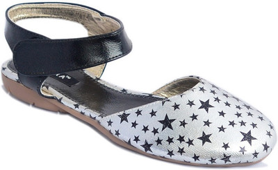 

Myra Women Silver Flats