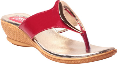 

MSC Women Red Wedges