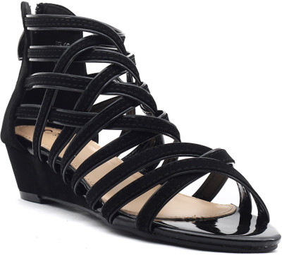 

Shuberry Women Black Wedges