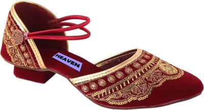 Heavenfoot Women maroon Heels
