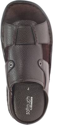 Khadim's Men Black Sandals