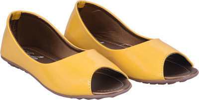 

Jade Women Yellow Flats