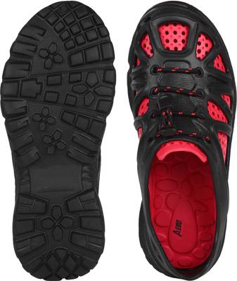 Aero Men BLACK::RED Sandals