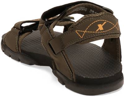Sparx Men Olive Yellow Sandals