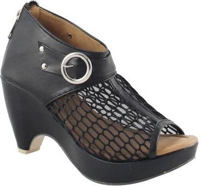 Nshell Women BLACK Heels