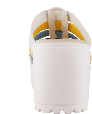 Metro Women 76,White-Multi Heels