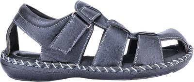 Khadim's Men Black Sandals