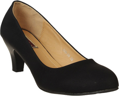 

Flat n Heels Women Black Heels