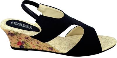 Leatherwood1 Women Black Heels