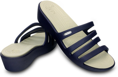 

Crocs Women Navy Wedges