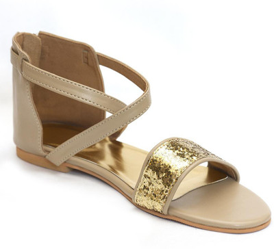 

Azores Women Gold Flats