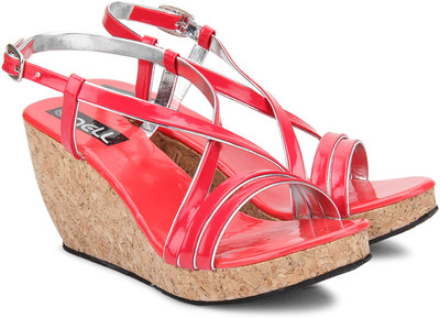 

Nell Women Red Wedges