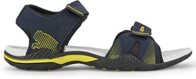 Cozy Men Classy Blue::Fab White Sandals