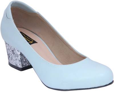 Shumiya Women Torquoise Heels