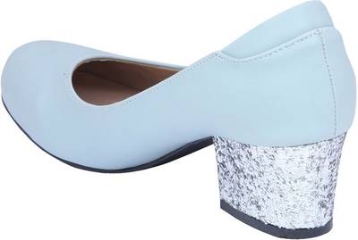 Shumiya Women Torquoise Heels