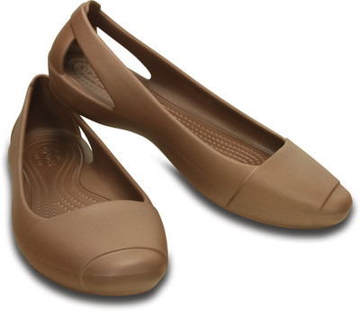 

Crocs Women Brown Flats
