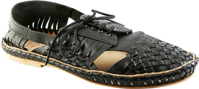 

ESTD. 1977 Men Black Sandals