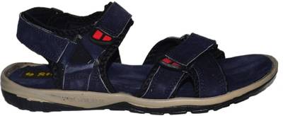 Strive Men Black Sandals
